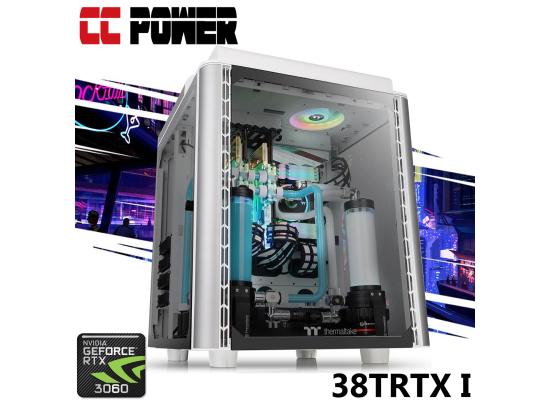 CC Power 38TRTX I Gaming PC 5Gen Ryzen 9 w/ RTX 3080 TI EK Liquid Cooled